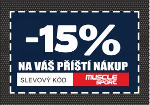 DÁRKOVÝ VOUCHER 15%